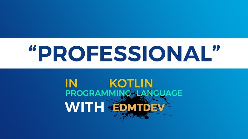 Kotlin Programming Tutorial