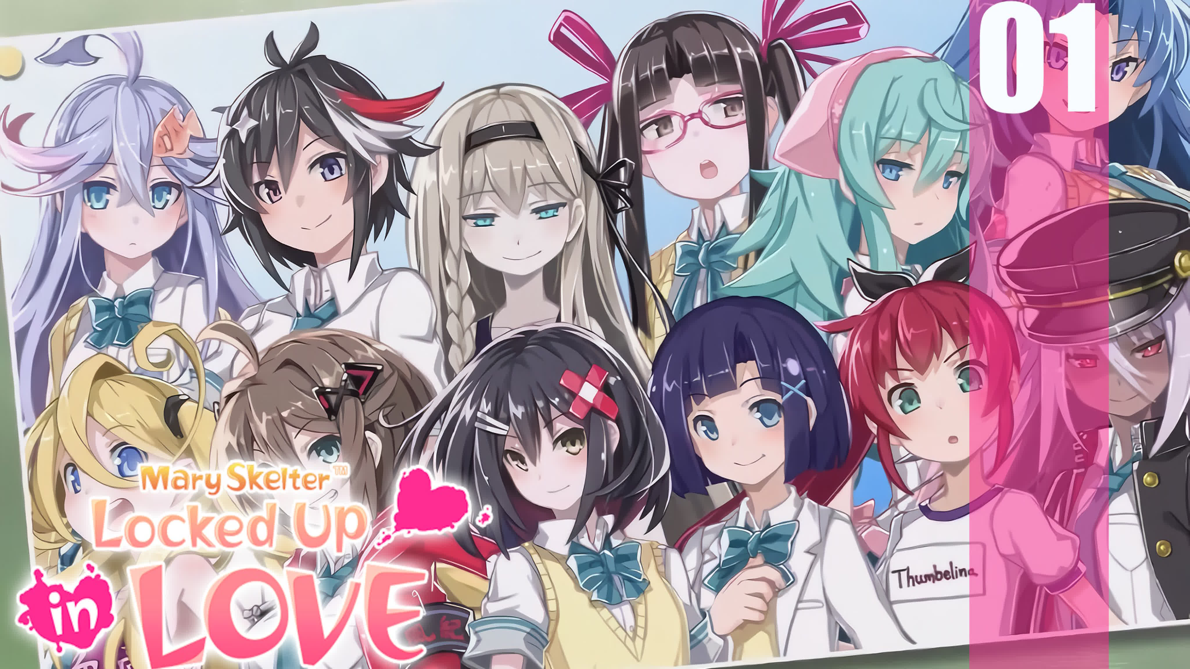 (PC) (Визуальная Новелла) Mary Skelter: Locked Up in Love Прохождение