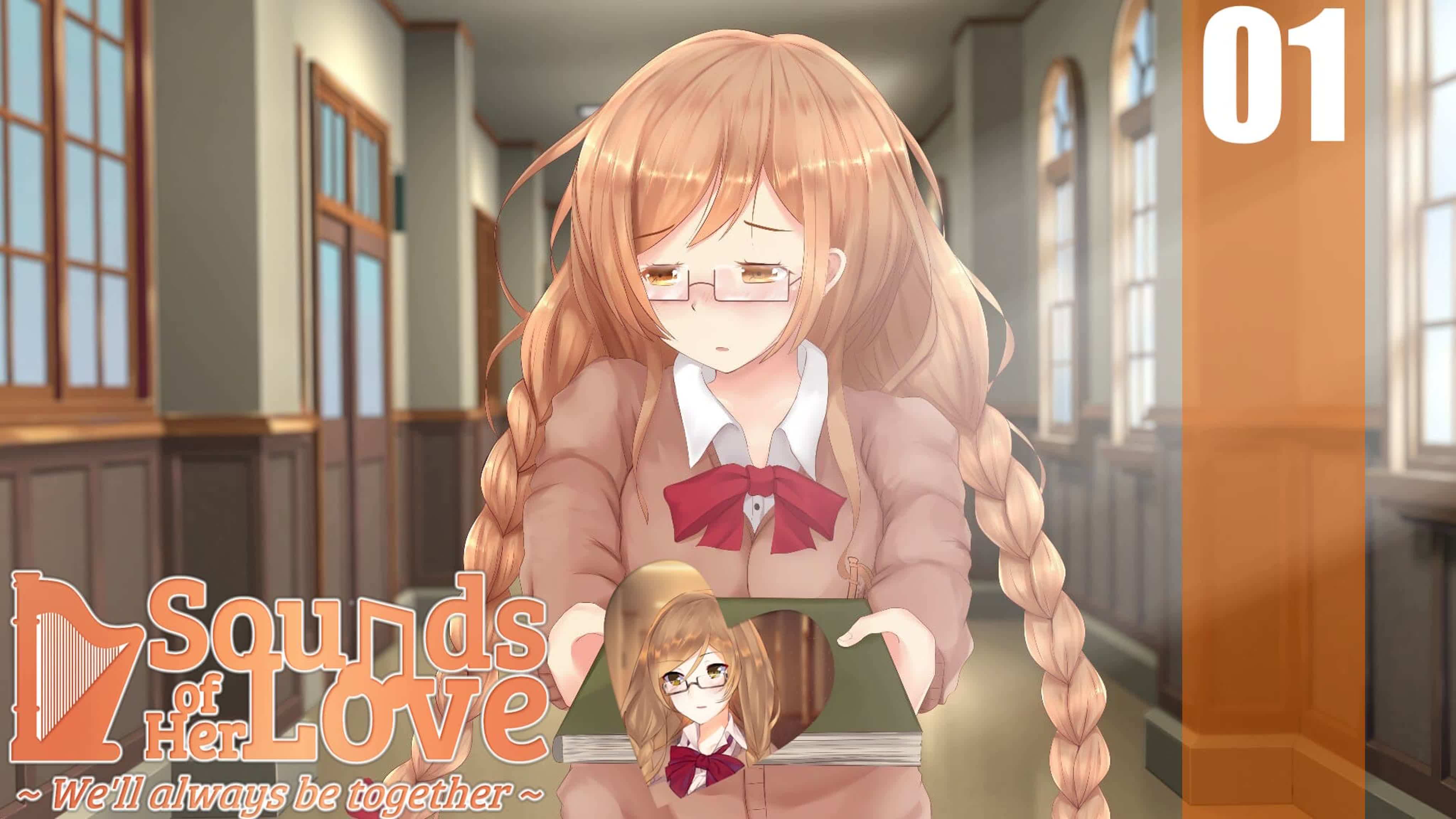 Прохождение Визуальной Новеллы "Мелодия ее любви / Sounds of Her Love" (PC/Windows)