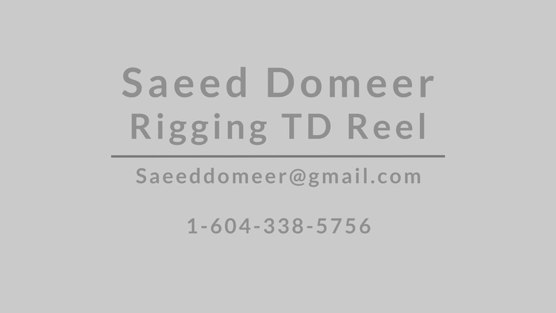 Character TD Reel