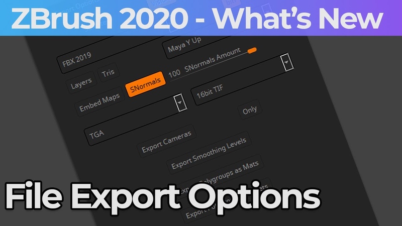 ZBrush 2020 What's New (Michael Pavlovich)