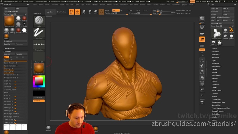 ZBrushGuides: Stylized Rendering