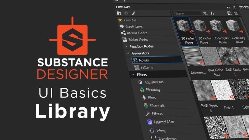 Substance Designer UI Basics