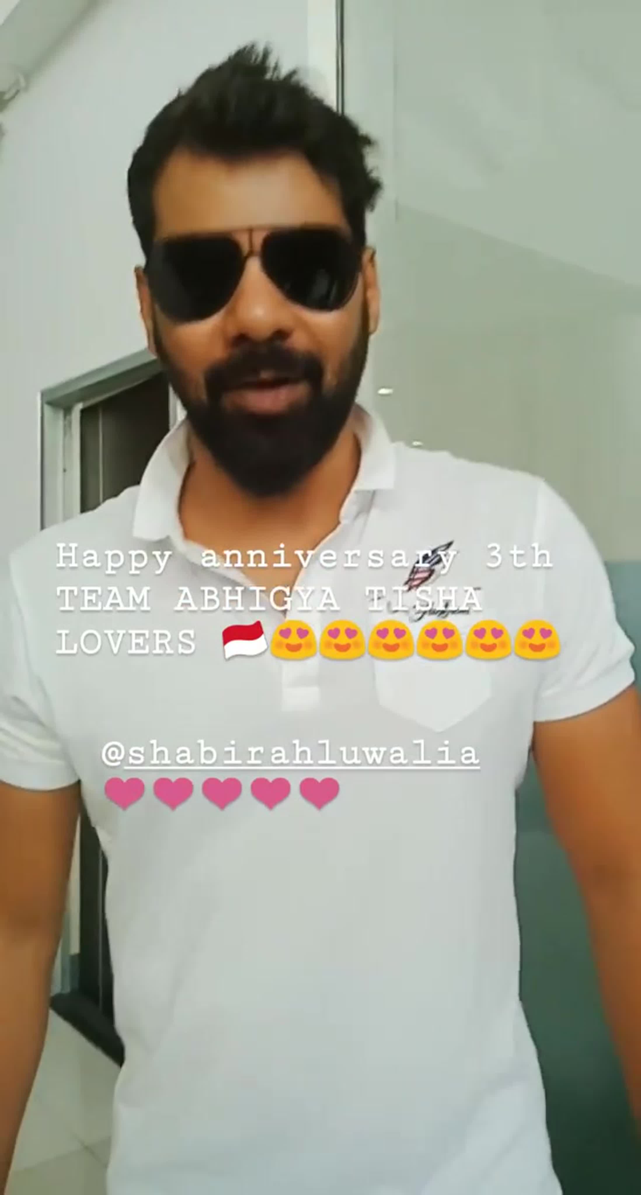 Shabir Ahluwalia & Sriti Jha in Indonesia 2018