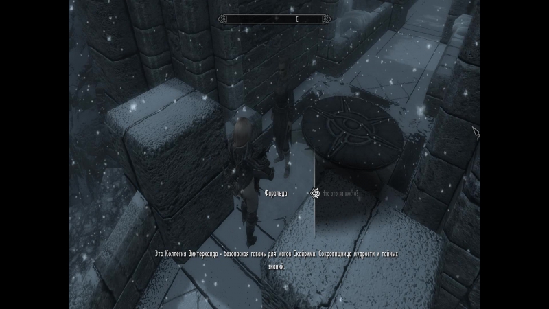 Skyrim. Прох. Дионикс. Коллегия магов