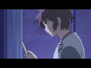 Hanbun no Tsuki ga Noboru Sora / Глядя на полумесяц