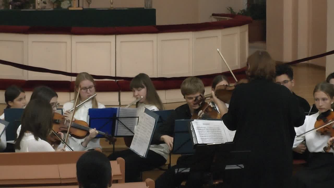 Осенний концерт камерного оркестра ДМШ города Выборга🎻🎷🎹🎹🎹🥁