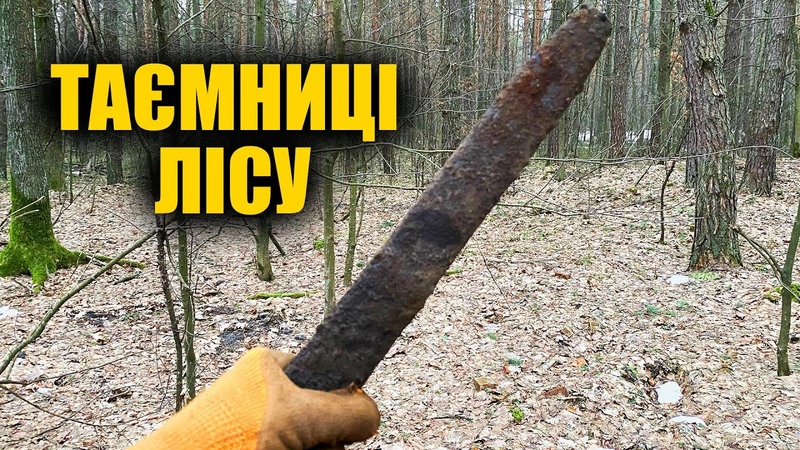 Таємниці лісу. Великі піхви тесака. Коп 2021 по війні з металошукачем Rutus Alter 71