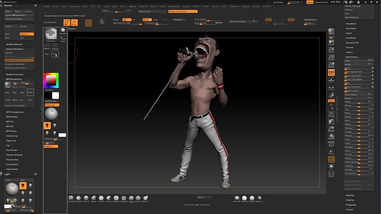 1 Udemy - Male Character Creation in Zbrush\Male Character Creation in Zbrush , Introduction