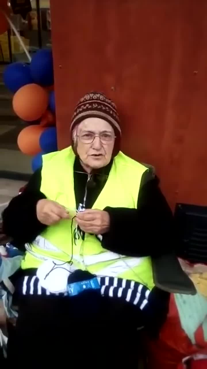 chaîne de gilets jaunes