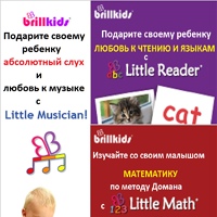 Английский для детей. Brillkids Little Reader